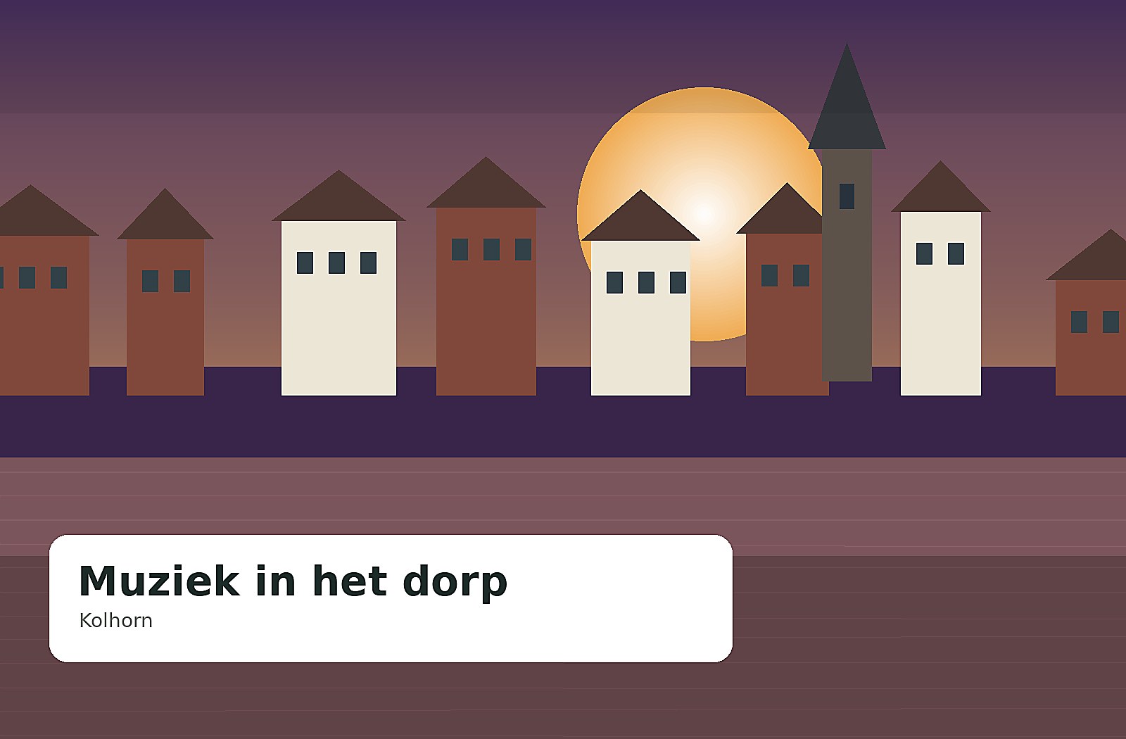 Muziek in het dorp