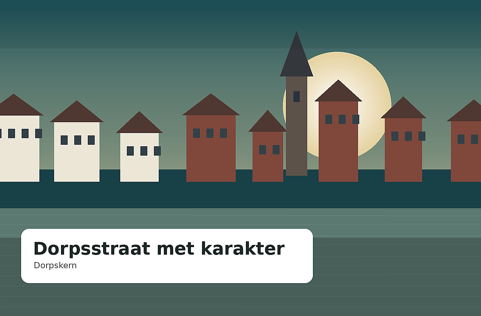 Dorpsstraat met karakter
