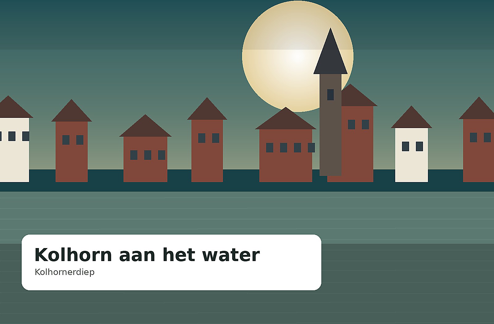 Kolhorn aan het water