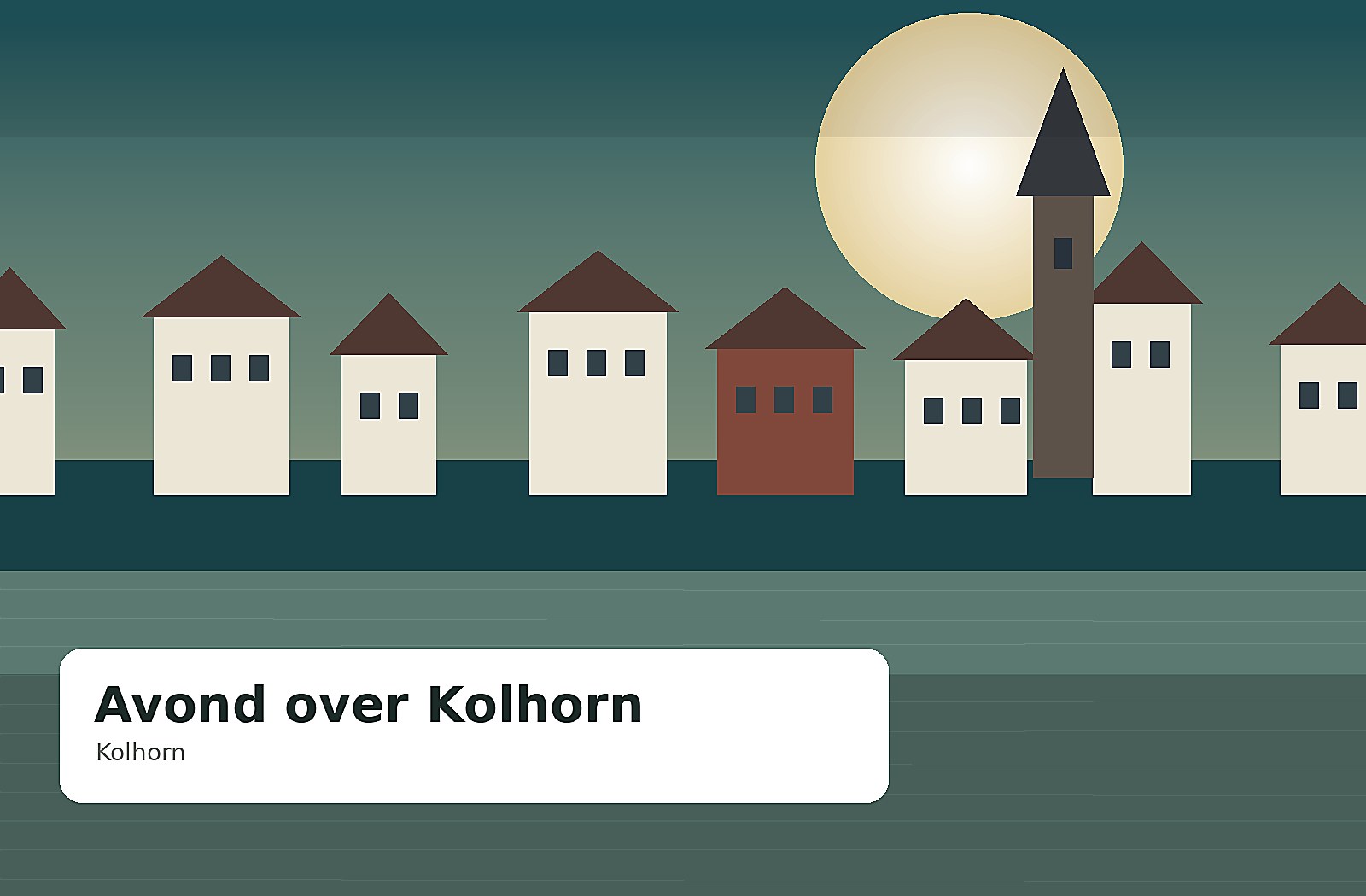 Avond over Kolhorn