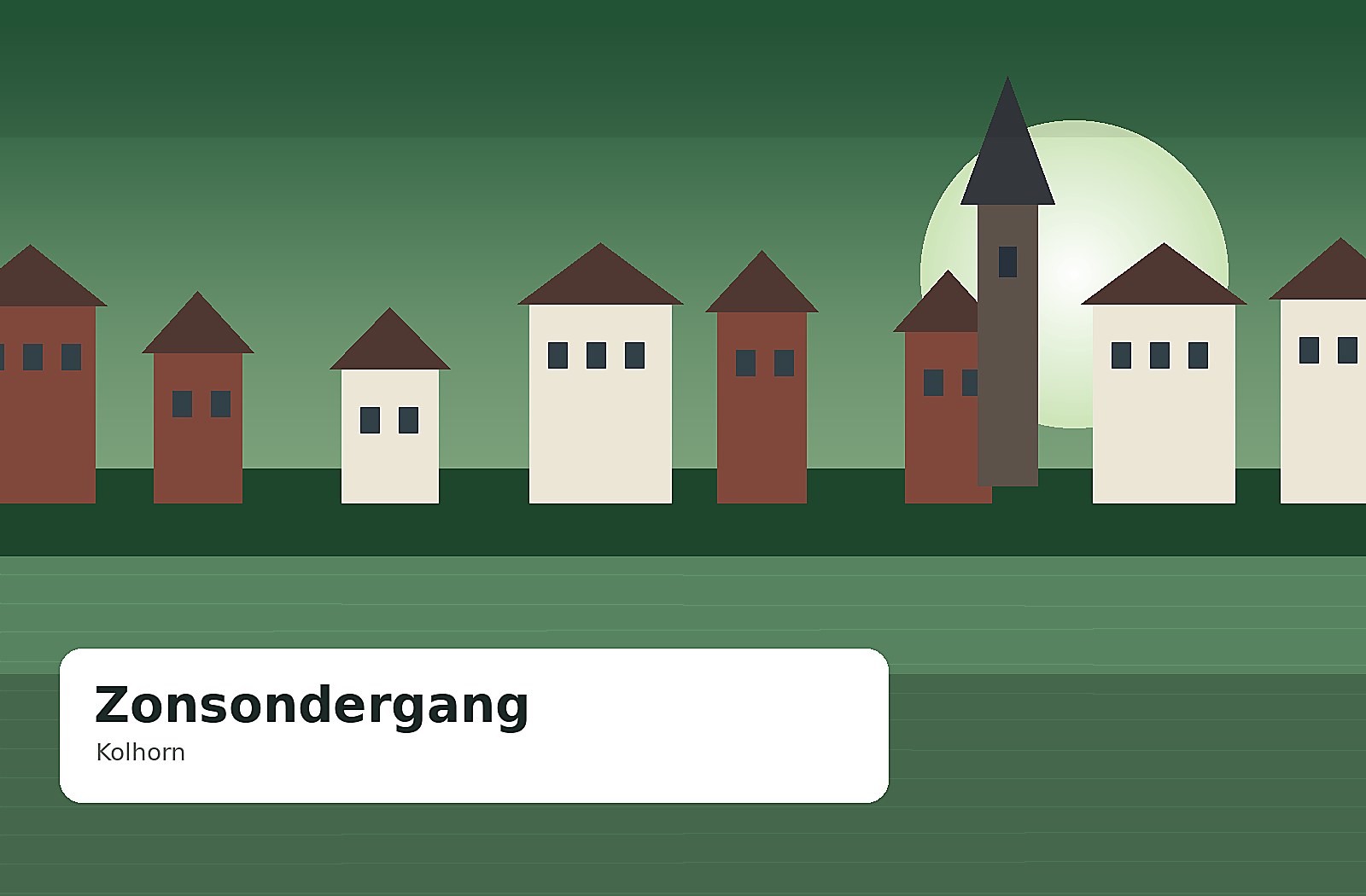 Zonsondergang