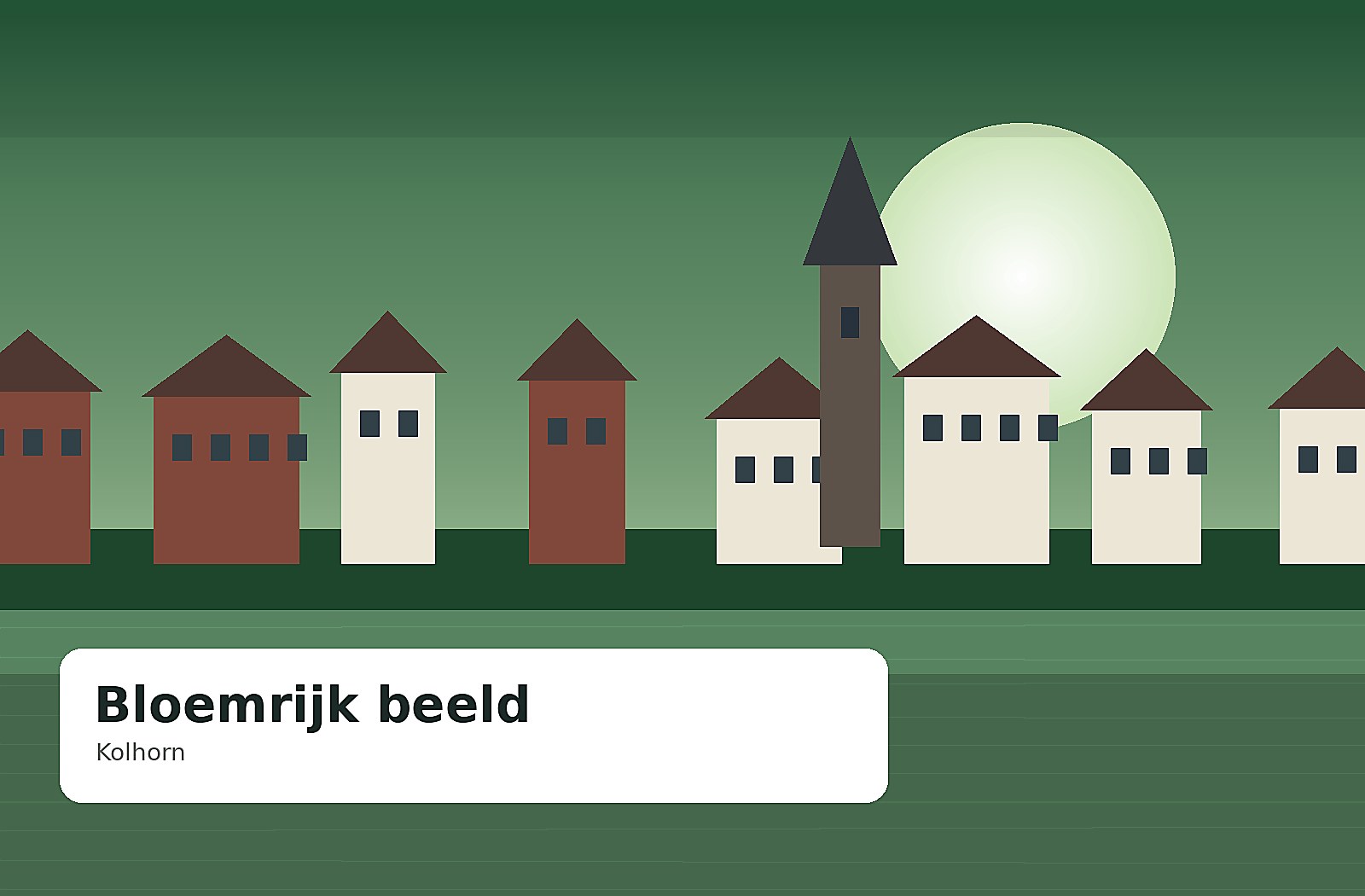 Bloemrijk beeld
