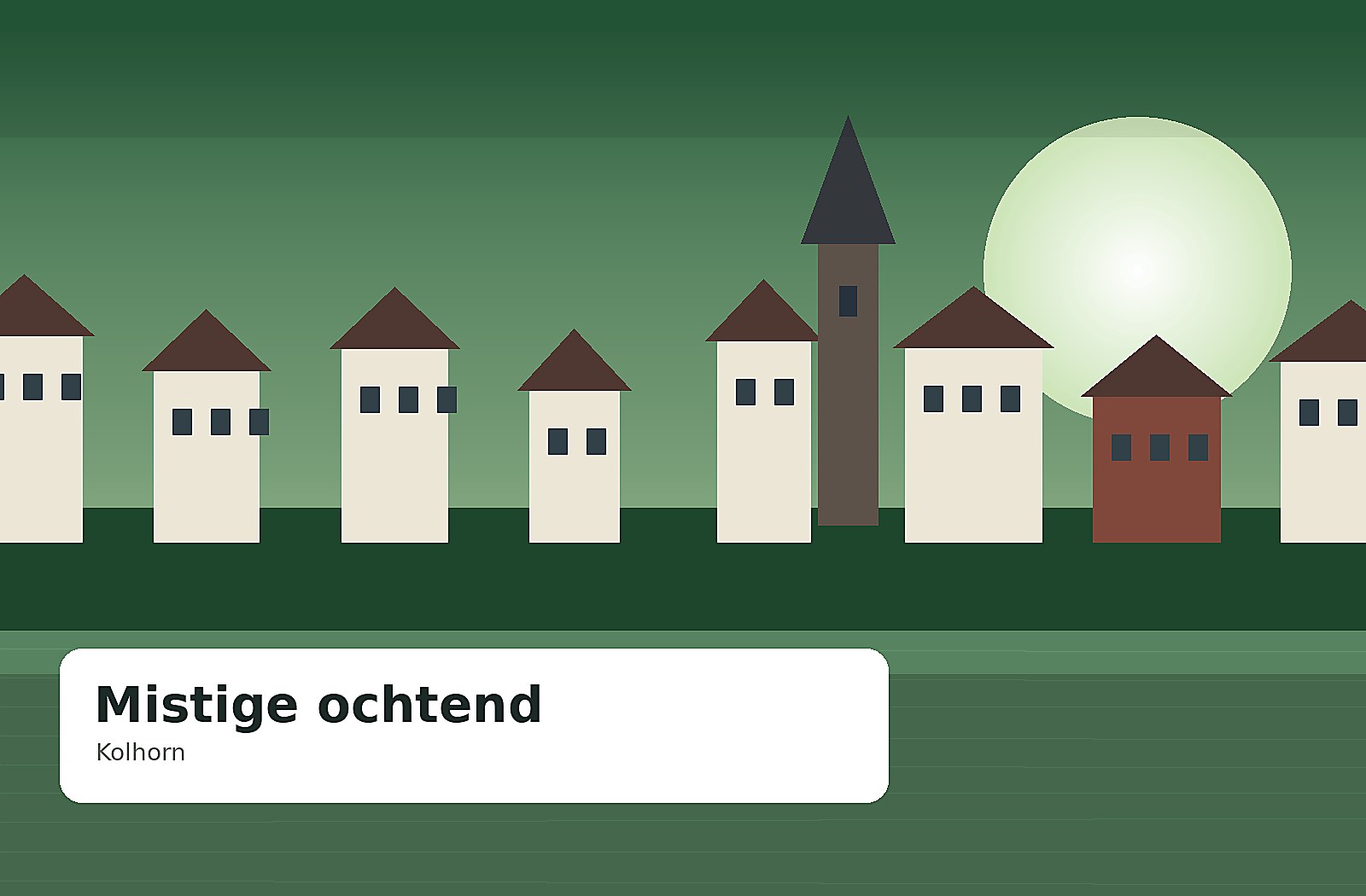 Mistige ochtend