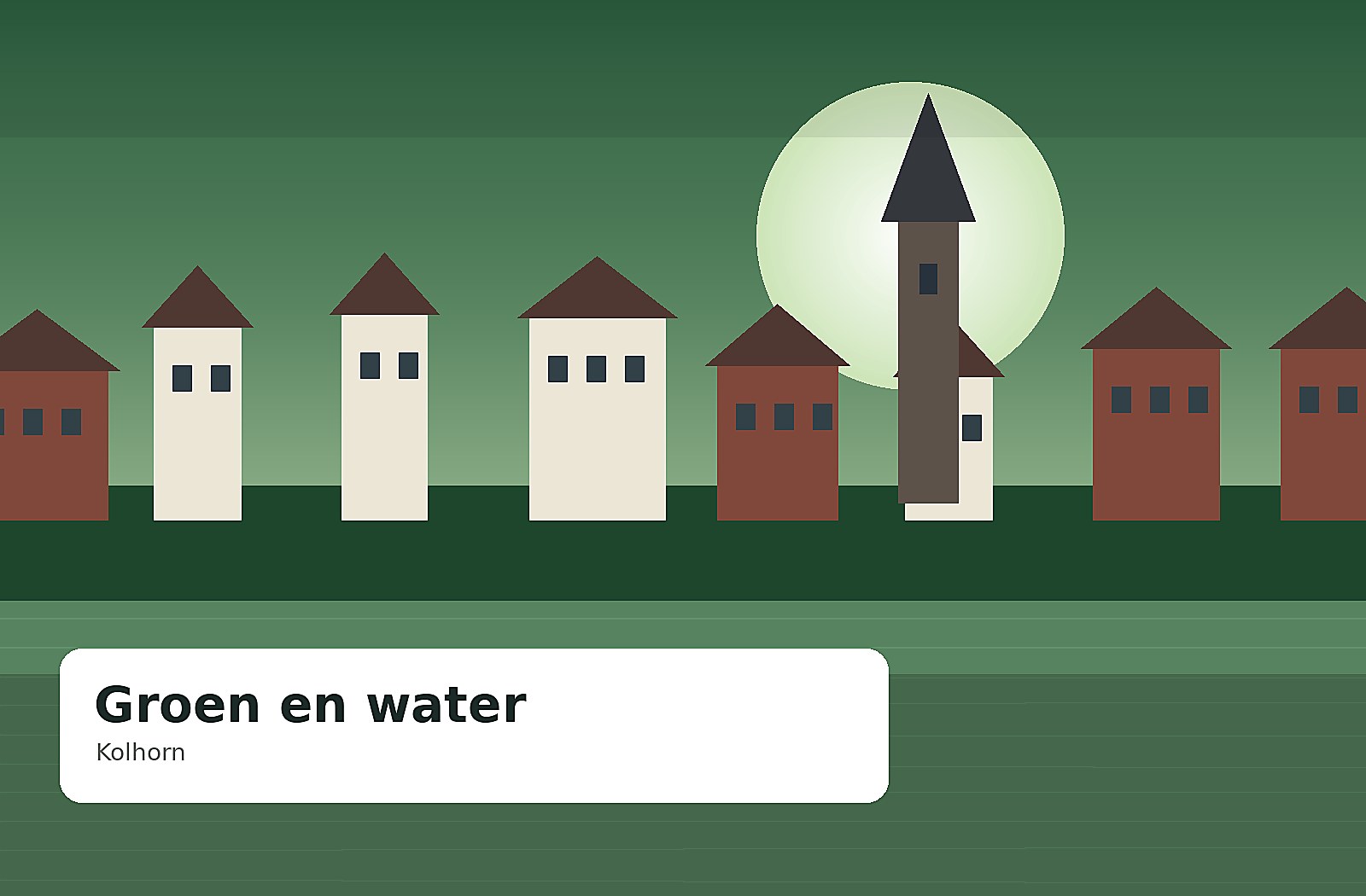 Groen en water